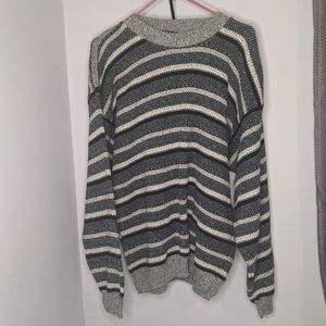 Towncraft thick striped sweater